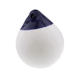 Maxbell Round Boat Fender Buoy Ball for Lake Multipurpose Anti Scratch 11.8x13.8inch White