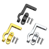 Maxbell Motorcycle Light Bracket M8 for 22mm Tube Lightweight Light Bar Mount black