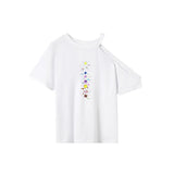 Maxbell Maxbell T Shirt for Women Summer Stylish Crew Neck Shirt for Traveling Trip Walking S