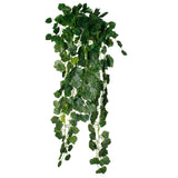 Maxbell 2Pcs Artificial Wall Hanging Ivy Vine Silk Foliage Plant Decor Grape Leaf