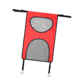 Maxbell Dog Car Net Barrier Car Divider Easy to Install Vehicle Travel Car Dog Fence red