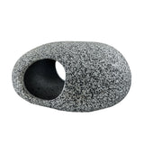 Maxbell Aquariums Hideaway Rock Purple Clay Artificial Play Rest Landscaping Hideout 11 cmx8 cmx5.5 cm