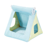 Maxbell Bird Nest House Hanging Hammock Parrot Hanging Tent for Parakeets Cockatiels Blue