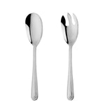 Maxbell Salad Spoon Fork Reusable Long Handle Flatware Set for Kitchen Dinner Hiking A