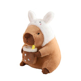 Maxbell Capybara Stuffed Animal Plush Accompany Sleep Toy for Adults Kids Boys Girls Rabbit 30cm