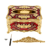 2Pcs European Style Acrylic Tissue Refill Holder Luxury Napkin Box Cover