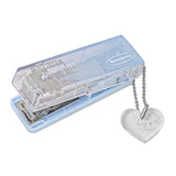 Maxbell Mini Stapler Staples Cute Office Supplies for Family Binding Supplies Office Blue