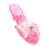 Maxbell Princess Dress up Shoes Dress up Kids Heels for Cosplay Role Playing Costume pink