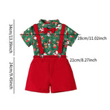 Maxbell Christmas Outfits with Bow Tie Christmas Costume for Kids Children Festivals 80cm