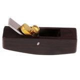 Maxbell 2pcs Leathercraft Wood Flat Curved Sole Skiver Plane Safety Skife Cutter