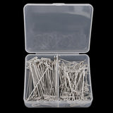 Maxbell 250 T Needle Pins Wig T-pins for Holding Wigs Sewing Hair Extensions 38/51mm