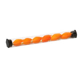 Maxbell 4x6Pcs Tube Float Foam Strike Indicator For Fly Fishing Orange Plastic Tube