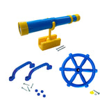 Maxbell Kids Playground Accessories Set Gifts for Kids Outdoor Games Toy Attachments Sky Blue