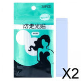 Maxbell 2xFashion Double Sided Lingerie Tape Adhesive For Clothing Body Wedding Prom Width 1.8cm
