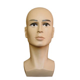 Maxbell Male Mannequin Manikin Head Model Glasses Caps Toupee Display Holder Stand