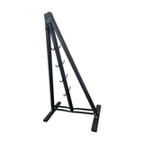 Maxbell Pull Down Bar Storage Rack Iron Triangle Stand Accessory for Indoor Exercise
