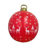 Maxbell Inflatable Christmas Ball Giant Xmas Inflatable Ball for New Year Tree Porch Elk