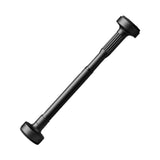 Maxbell Maxbell Adjustable Closet Rod Sturdy Curtain Rod for Balcony Bedroom Hanging Clothes 0.5 to 0.8m Black