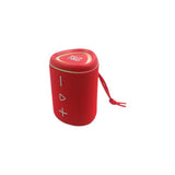 Shortwave speaker, mini portable cordless, enhanced bass, outdoor, waterproof Red Upgraded