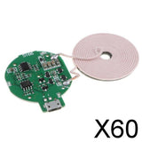Maxbell 60xQi Wireless Charger PCBA Circuit Board with Coil Wireless Charging