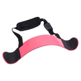 Maxbell Heavy Duty Biceps Training Arm Blaster for Weight Lifting Equipment pink - Aladdin Shoppers
