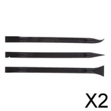 Maxbell 2xAnti-static Plastic Spudger Pry Bar Open Repair Tools for Phone Tablet Black