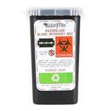 Maxbell Plastic Small Sharps Biohazard Needles Blades Disposal Container Bin 3 Color
