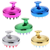 Maxbell Maxbell Silicone Scalp Shampoo Massage Brush Washing Massager Hair Comb Rose Red