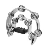 Maxbell Hi Hat Tambourine Music Rhythm Tambourine for Creative Drum Kits Enthusiasts