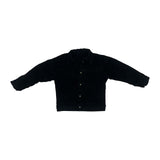 Maxbell 1/6 Male Figure Coat Dress up Stylish Doll Jacket for 12 inch Action Figures Black