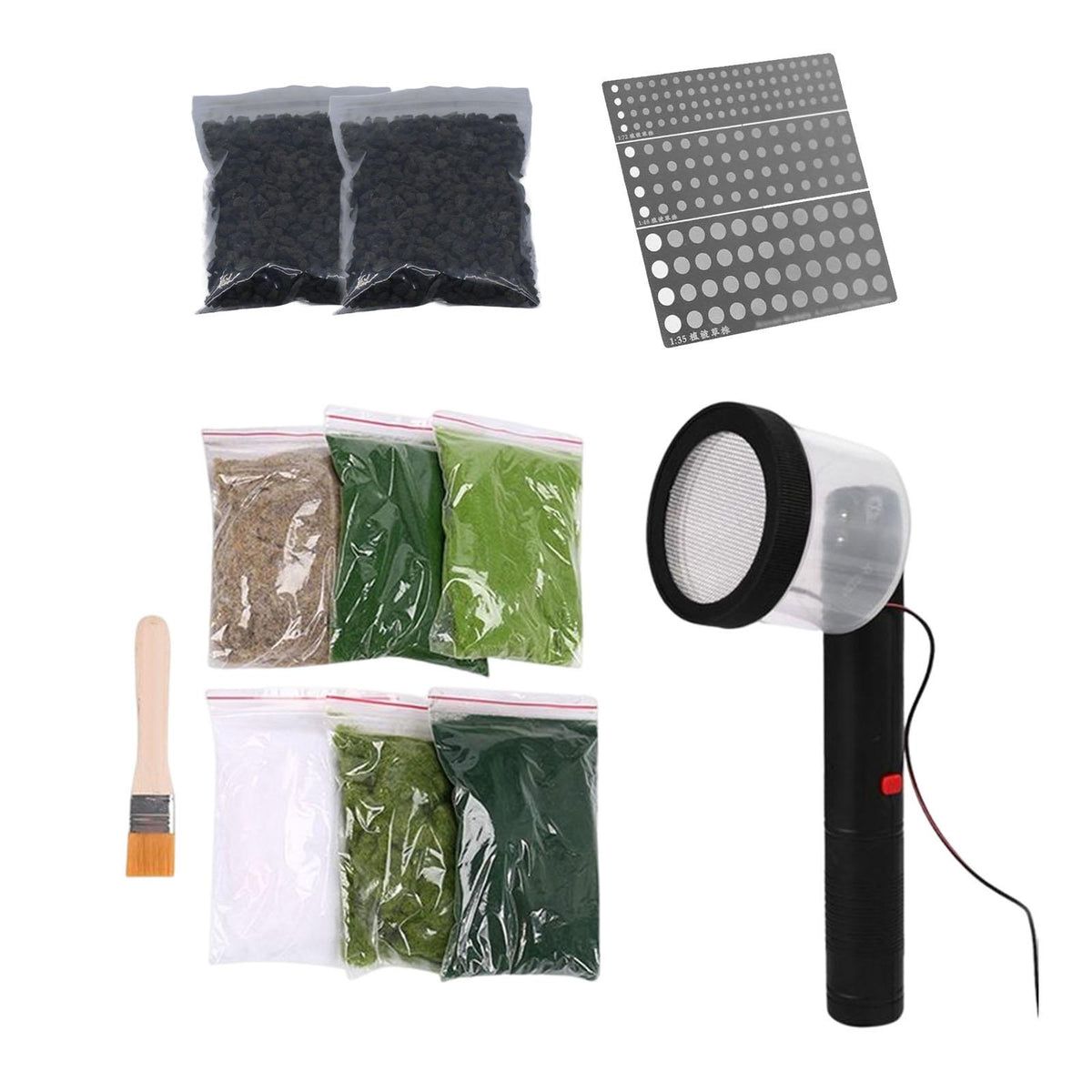 Maxbell 11x Static Grass Applicator DIY Project Electrostatic Grass Planting Machine