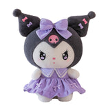 Maxbell Anime Plush Doll Cute Throw Pillow 30Cm Soft Toy for Festivals Holiday Girls Boys kuromi violet