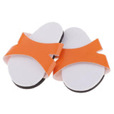 Maxbell Fashion Shoes Slippers for 18inch American Dolls Clothes Accs Orange - Aladdin Shoppers