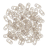 Maxbell 100 Pieces Paper Clips Notes Classified Clips for Personal Documents Journal Silver