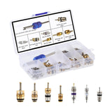 Maxbell Air Conditioning Valve Core Kit Metal Repair Replaces Component Remover Tool Style C