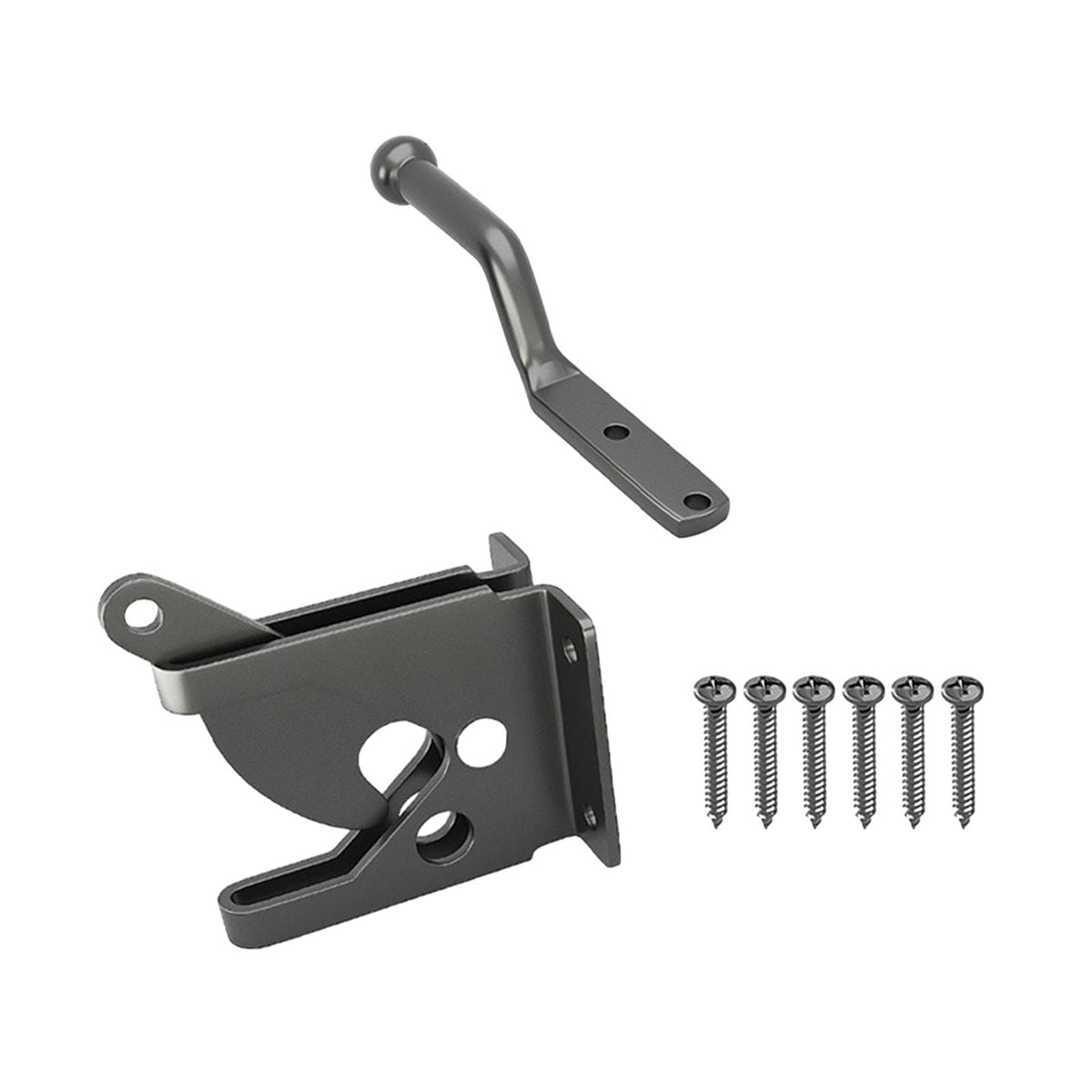 Maxbell Fence Gate Latch Self Locking Courtyards Heavy Duty Versatile Barn Door Lock Short
