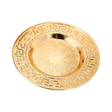 Maxbell Serving Tray Light Luxury Candle Holder Tray for Apartment Themed Party Cafe