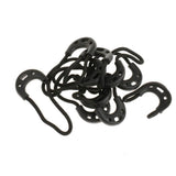 Maxbell 10pcs Zipper Pulls Cord Rope Ends Lock Zip Slider For Clothing/Bags 65mm - Aladdin Shoppers