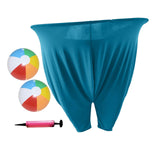 Maxbell Granny Pants Outdoor Game Props Toss Game for Backyard Team Competitions BBQ light blue