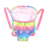 Maxbell 18 Inches Dolls Out Going Backpack Multifunctional Adjustable Shoulder Strap