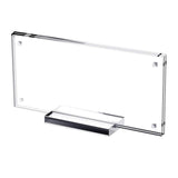 Maxbell 2xPicture Frame Holder with Base Clear Sturdy for Collectors Collection Photos