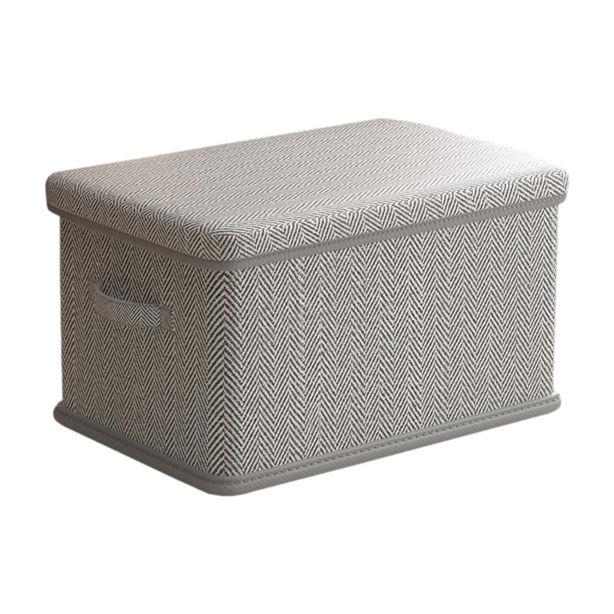 Maxbell Storage Box Foldable with Lid Washable Storage Bin for Sundries Toys Blanket Large