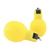 Maxbell 2 Pieces Hand Squeeze Whistles Manual Loud for Training Referees Home School Yellow