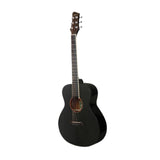 Maxbell Classical Acoustic Guitar 37inch Gloss 6 Strings Guitar for Parties Gig Kids black