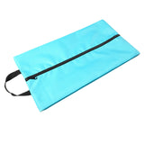 Maxbell 2xMultifunction Travel Shoes Bags Toiletry Carrier Case Waterproof for Gym light blue