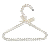 Maxbell 4xBeaded Metal Clothes Trousers Hanger Hook for Children White
