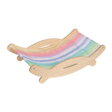 Maxbell Cooling Cat Hammock Bed Supplies Portable Pet Cot for Sleeping Outdoor Bunny L