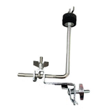 Maxbell Cymbal Arm Adjustable Drum Stand Clamp for Drum Cymbal Percussion Instrument long