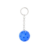 Maxbell 2xPickleball Keychain Portable Pickleball Bag for Backpack Hoilday Handbag blue