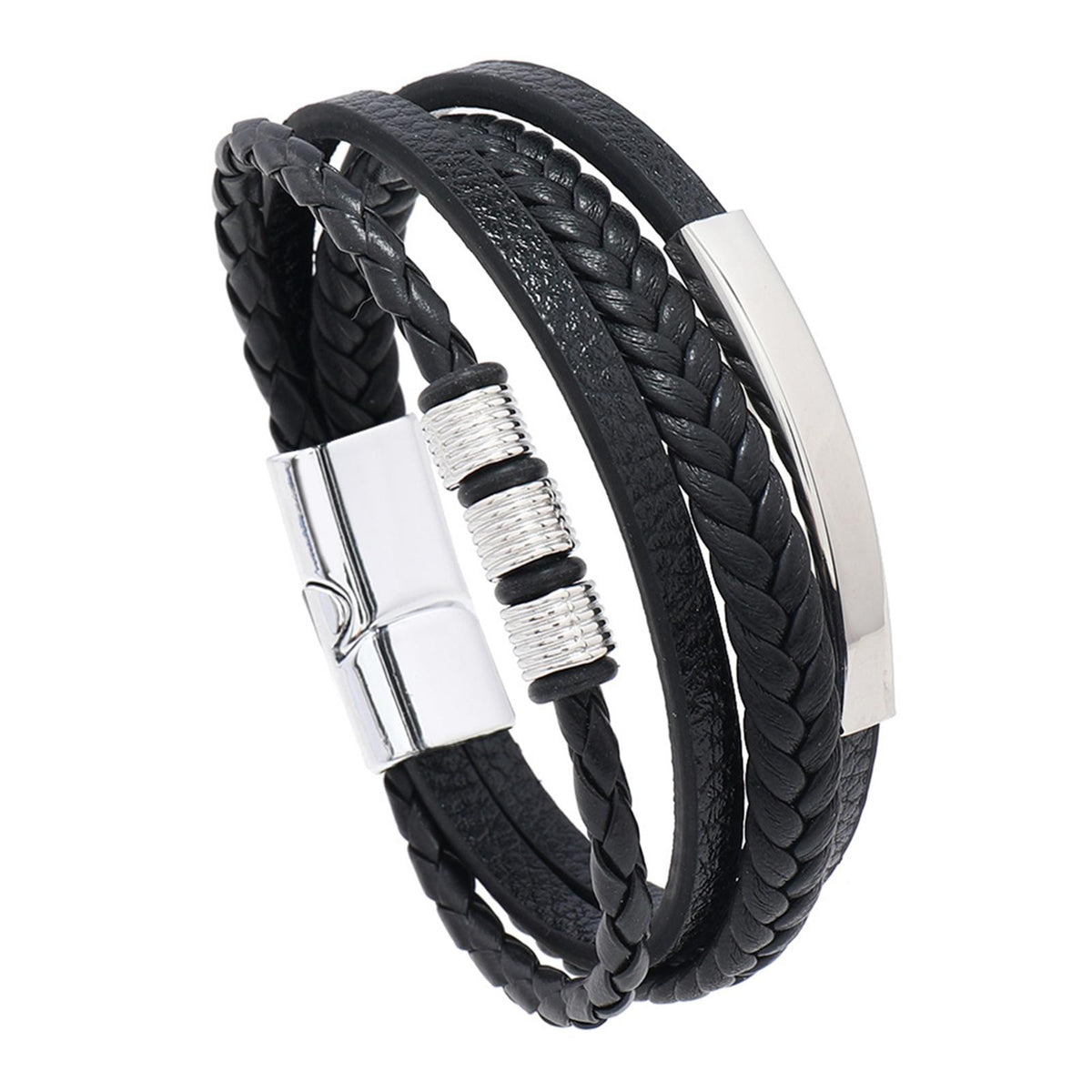 Accessory Jewelry Accessory Decorative Stainless Steel Clasp Bracelet Silver Buckle